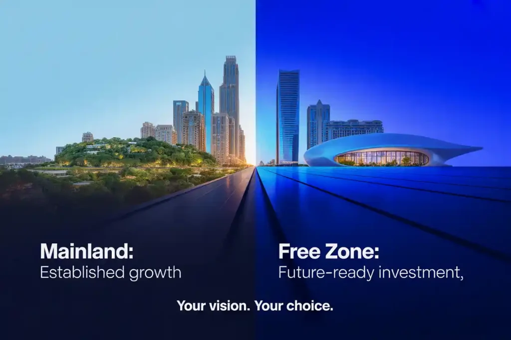 mainland vs freezone