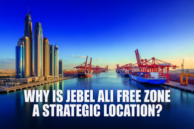 why jebel Ali free zone strategic location ?