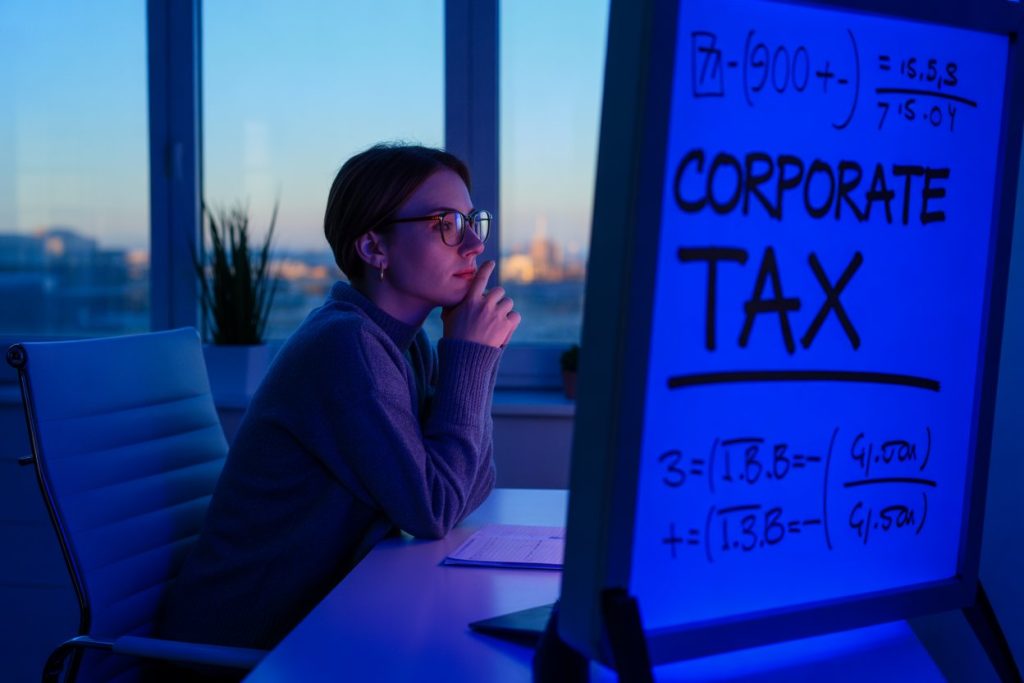 stratup thinking about corporate tax 