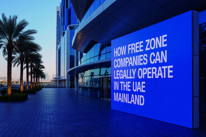 How Free Zone Companies Can Legally Operate in the UAE Mainland
